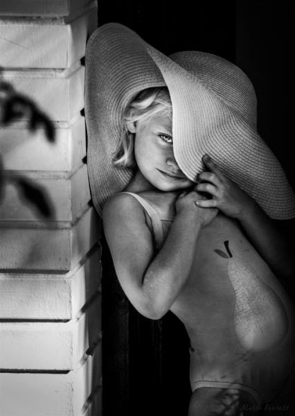 Photograph Marta Everest The Girl With The Pear Swimsuit on One Eyeland